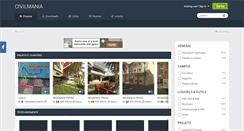 Desktop Screenshot of civilmania.com